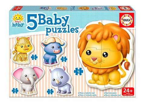 Educa Baby Puzzle Animales Salvajes 18024