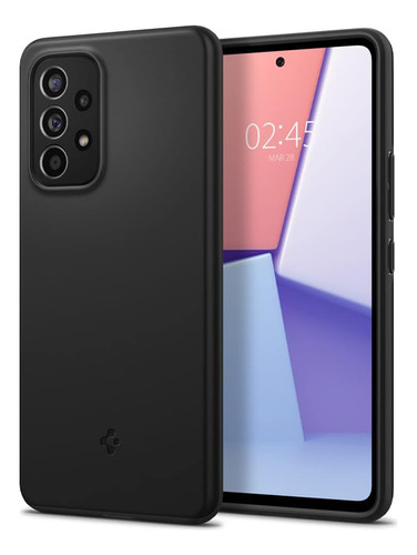 Funda Spigen Thin Fit Para Galaxy A53 5g - Negro