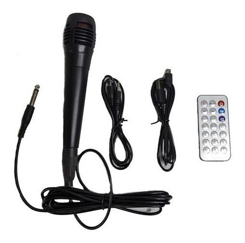 Bafle Bocina Amplificada 6.5 Bluetooth Portátil Usb Vkk-613