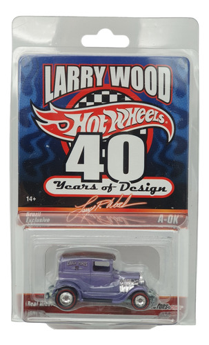 Hot Wheels A-ok Larry Wood 40 Year Design Edicion Limitada 