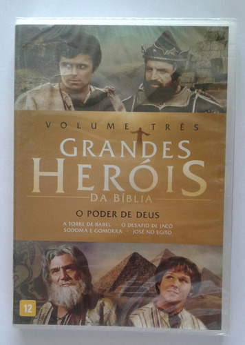 Imagem 1 de 2 de Dvd Grandes Heróis Da Bíblia Vol. Il - Frete Grátis