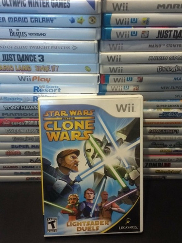 Juego Para Nintendo Wii Star Wars The Clone Wars Wii U Wiiu