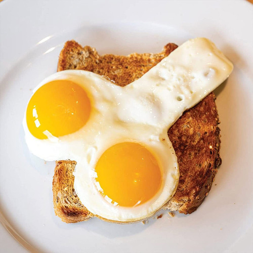 Molde Para Huevos Fritos, Divertido Moldeador Antiadherente