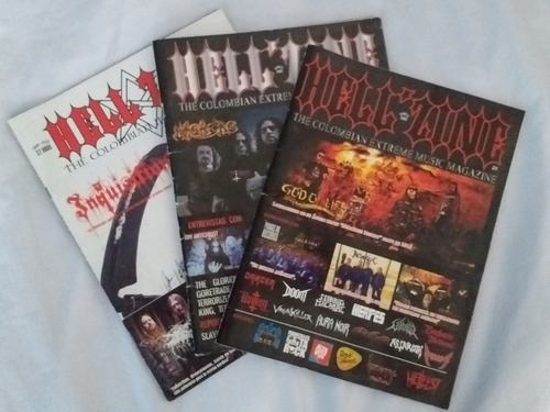 Hellzine Magazine Edicion 20, 21, 22(27 Años 1986-2016)