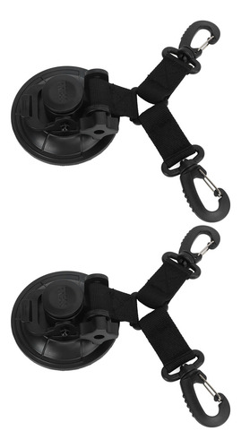 Anclaje Con Ventosa De Doble Cabezal, 2 Unidades, Resistente
