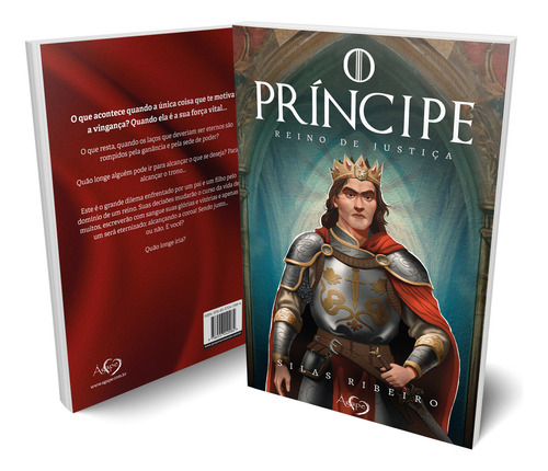 O Príncipe: Reino De Justiça, De Silas Passos Ribeiro., Vol. 1. Editorial Ágape, Capa Mole, Edição 1 Em Português, 2024
