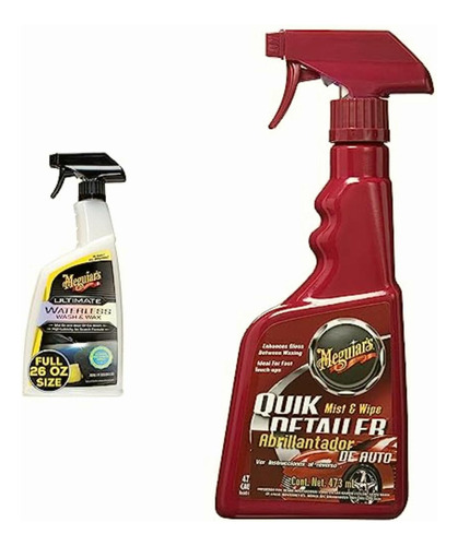 Meguiar's Oficial Wash Wax Anywhere Lavado Y Encerado