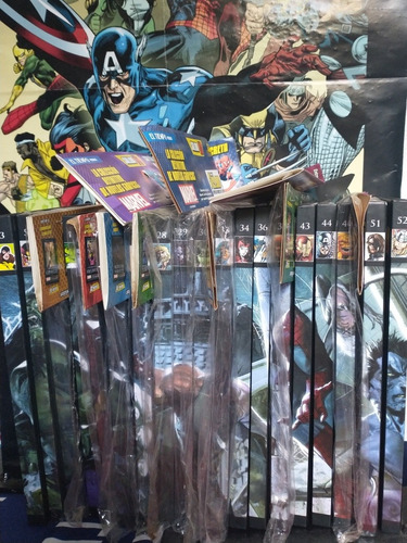 Imagen 2 de 6 de Novelas Gráficas De Marvel. Colección Definitiva.envíogratis