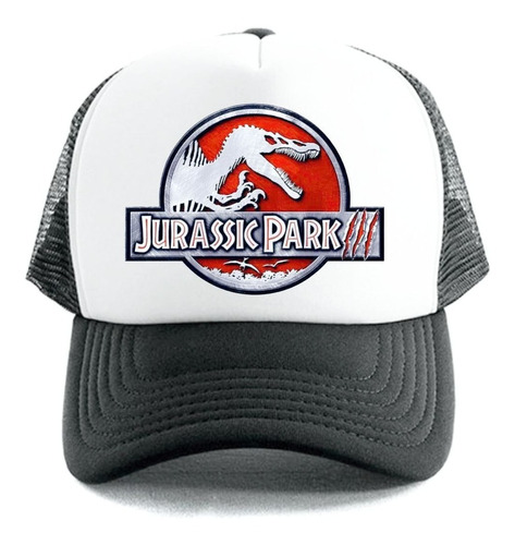 Gorra Trucker Jurassic P Sublimada Con Tu Logo Personalizada