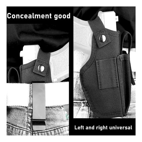 Holla De Pistola Eintly, Holla Universal De Velcro De 9 Mm Y