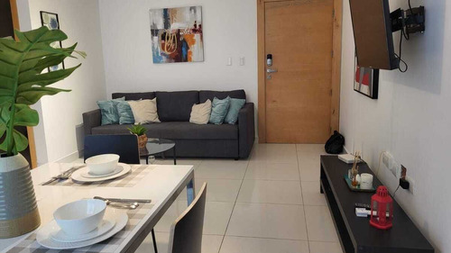 Apartamento Amueblado En Venta En Bella Vista 1 Hab