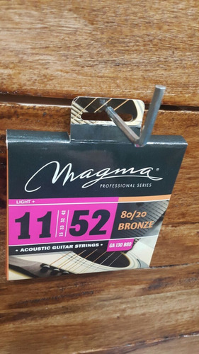 Encordado P/ Guitarra Acústica Magma 011 Electroacústica B20