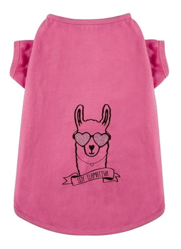 Imagen 3 de 5 de Remera Llama / Ropa De Perro/ Kaspet/
