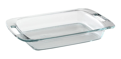 Fuente Asadera Vidrio Pyrex Pirex 2.8l Con Asas Horno Silmar