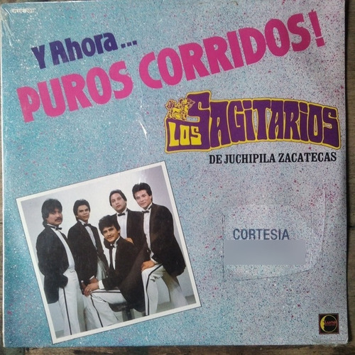 Los Sagitarios - Puros Corridos! - Disco Lp Sellado (1988)