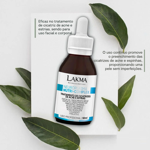 Sérum Microagulhamento Colágeno E Fator De Crescimento Lakma