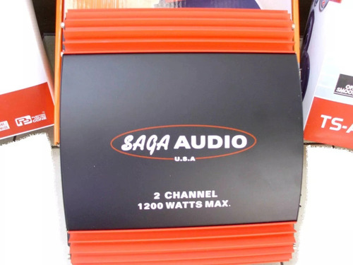 Planta 1200w 2 Canales Para Cornetas Medios Saga Targa
