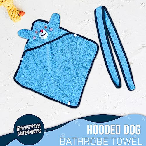 Houston Imports Toalla De Baño Con Capucha Para Perros