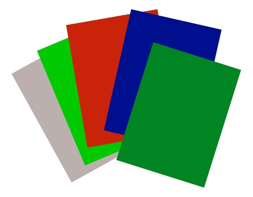 Tapa Pvc Para Encuadernar A4 - Varios Colores - Pack X 50