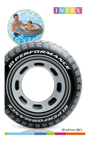 Salvavidas Flotador De Llanta Intex 59252