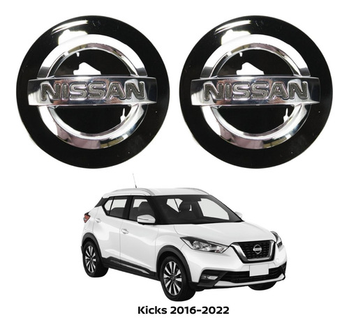 Tapón Rines De Lujo 2pz Kicks 2018 Nissan