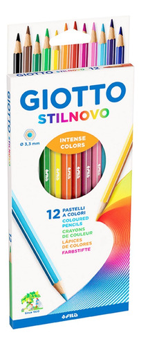 Lapices Pax Giotto Stilnovo Largos X 12 Unidades