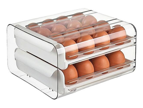 Organizador De Huevos Caja Para 32 Unidad  Portahuevos