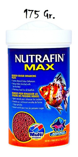 Nutrafin Max Granulos Realzadores De Color Goldfish 40 Gr.
