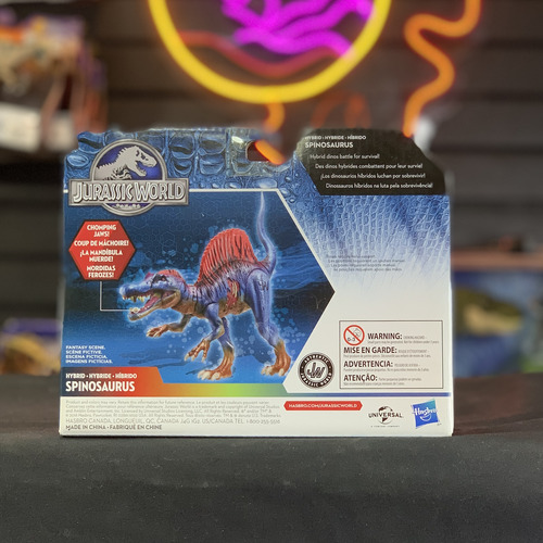 Jurassic World Spinosaurus Dino Hybrid Hasbro 2016 (Usado)