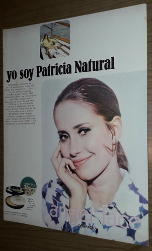 P19 Clipping Publicidad Maquillaje Angel Face Año 1970 (Usado)