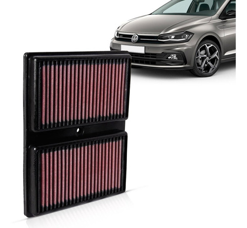 Filtro Ar K&n Virtus 1.0 Tsi 2018 2019 2020