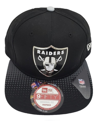 Boné  New Era Oakland Raiders Official Draft N049 Snapback