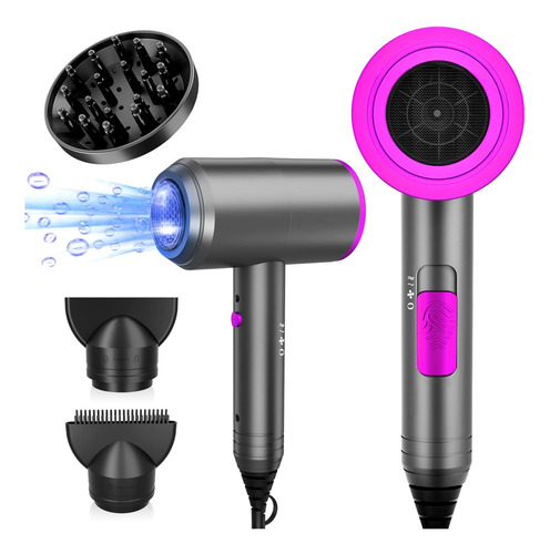Secador De Pelo Karrong Ionic 1800 W Con Motor De Corriente