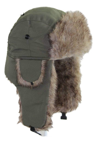 Gorro Aswer Trapper Warm Russian Trooper Hat Invierno Color Talle Diseño De La Tela