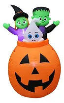 Comprar Inflables Cesta Hinchable De Calabaza De Halloween