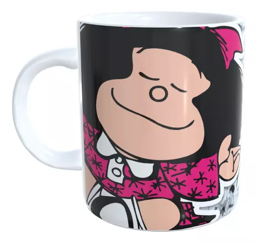 Mafalda Taza Original Empaque Alcancia Quino