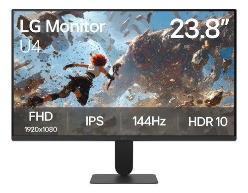 LG Monitor 24U411B 24U411B-B.AWM 24 " - Negro