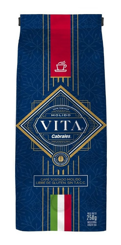 Cafe Molido Cabrales Vita X 250g Tostado 