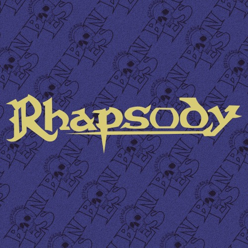 Calco Rhapsody Logo Sticker Vinilo