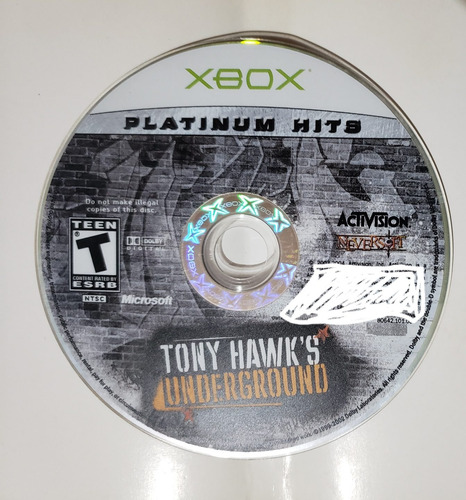 Tony Hawks Juegos Xbox Clasico Varios Titulos 