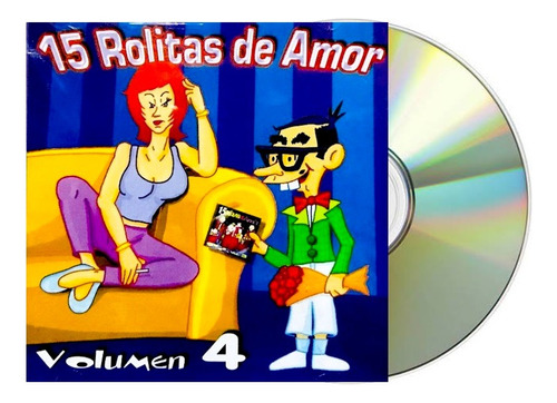 15 Rolitas De Amor Vol 4 Cd, Nuevo, Sellado