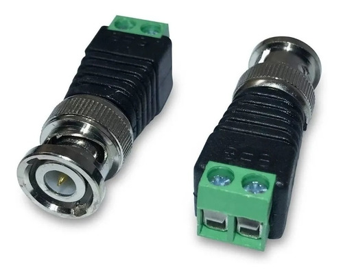 200 Peças Conector Bnc Macho Borne De Parafuso - Prime