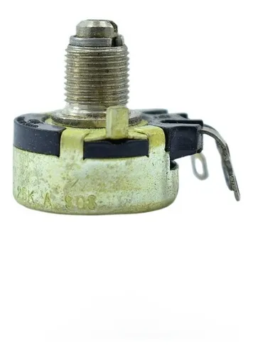 Potenciómetro Lineal 25k Ohm Eje Corto Irc Rq 11-120 Carbón