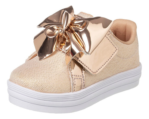 Imagem 1 de 6 de Tenis Infantil Feminino Moda Menina Sapatinho Bebê Escolar