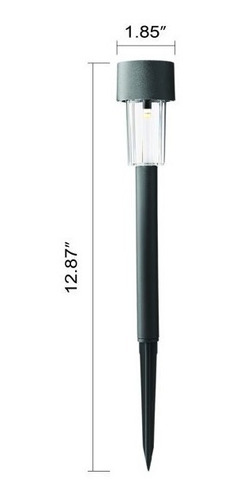 Lampara Led Exterior Solar Para Jardin Luz Para Caminos