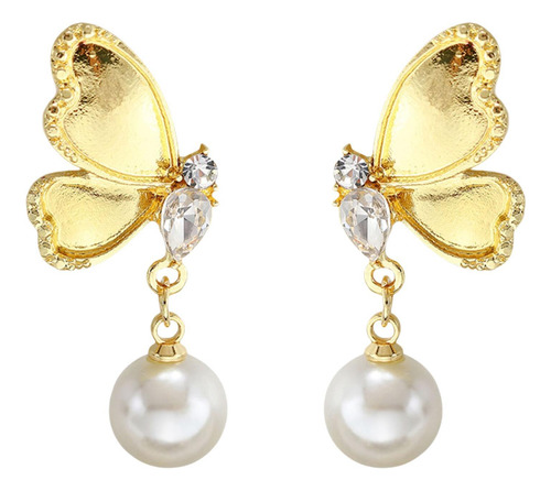 Pendientes Colgantes Con Forma De Botón, Joyería