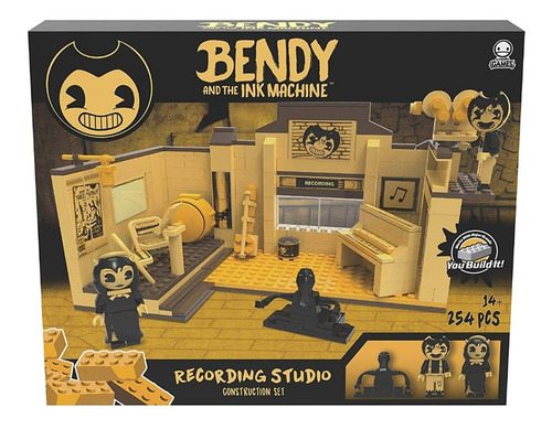 Bendy Estudio De Grabación Set De Construcción Original