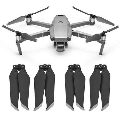 Imagen 3 de 5 de 4 Helices Para Dji Mavic 2 (silver) 2 Pares