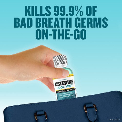 Enxaguante Bucal Listerine Zero Alcohol Cool Mint 95 Ml pac