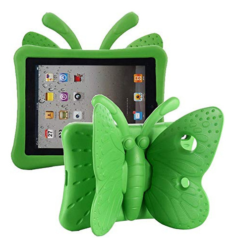 iPad 9th 8th 7th Generation Case Kids Girls, Cute Butterfly